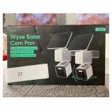 Wyze - Solar Cam Pan - Solar Powered 2K Outdoor Security Camera with 360 Pan/Tilt & AI Person Tracki