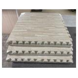 Wood Grain Interlocking Foam Mat 24 x24 x0.47