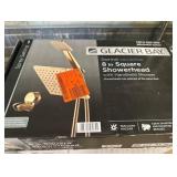 Glacier Bay Dorind Collection 8in. Square Showerhead with Handheld Shower