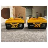 DEWALT 20V MAX XR 8Ah POWERPACK Lithium Ion Battery, 2-Pack 