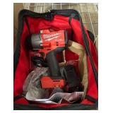 Milwaukee M18 FUEL 18V Lithium-Ion Brushless Cordless 1/2 in. Impact Wrench w/Friction Ring Kit
