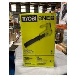 RYOBI ONE+ 18V 90 MPH 250 CFM Cordless Battery Leaf Blower