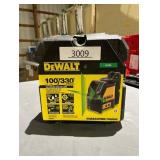 DEWALT 100 ft. Green Self-Leveling Cross Line Laser Level 