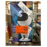9.25 in. Sound React Multi-Color Integrated T10 1W LED Astronaut Galaxy Night Light