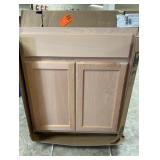 27 in. W x 24 in. D x 34.5 in. H Assembled Base Kitchen Cabinet