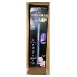 49 in. Black Indoor LED Light Bar Lamp