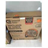 24 in. 2-Speed Heavy Duty Tilt Drum Fan