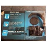 Sharper Image Own Zone Wireless Over The Ear TV Headphones 
