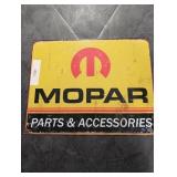 Desperate Enterprises Mopar Logo '64 - '71 Tin Sign, 16' W x 12.5' H