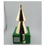 Gold Christmas Tree Stocking Holder