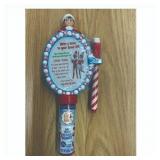 Elf on the Shelf Dry Erase Message Board Candy Dispenser W Marker