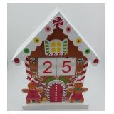 Gingerbread House Countdown Calendar Decoration