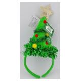 Flashing Christmas Tree Holiday Headband