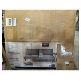 Mainstays 66' Studio Futon, Gray Linen Upholstery