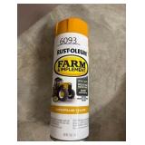 Rust-Oleum Indoor and Outdoor Gloss Caterpillar Yellow Oil-Based Farm & Implement 12 oz