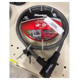 Master Lock 3/8 in. D X 72 in. L Vinyl Coated Steel Locking Cable