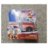 Paw Patrol Marshall Holiday Fire Truck Toy