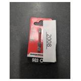 Milwaukee Shockwave Square #3 X 2 in. L Screwdriver Bit Steel