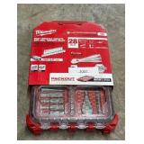 Milwaukee PACKOUT 3/8 in. drive SAE 28 Piece Mechanics Ratchet and Socket Set