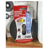 Diablo Steel Demon 4-1/2 in. D X 7/8 in. Zirconia Flap Disc 80 Grit