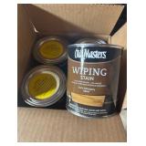 Old Masters Semi-Transparent Dark Mahogany Oil-Based Wiping Stain 1 qt