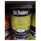 Old Masters Ascend Exterior Satin Clear Water-Based Finish 1 qt