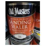Old Masters Low Satin Clear Oil-Based Sanding Sealer 1 qt
