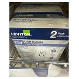 Leviton Decora 15 amps Type A/C Duplex White Outlet and USB Charge
