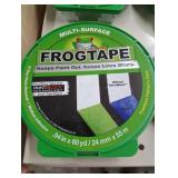 FrogTape 0.94 in. W X 60 yd L Green Medium Strength Painter's Tape