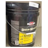 Black Jack Drive-Maxx 200 Matte Black Water-Based Rubberized Asphalt Driveway Sealer 4.75 gal