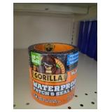 Gorilla 4 in. W X 10 ft. L Black Waterproof Repair Tape