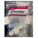 SharkBite Push to Connect 1/4 in. PTC X 1/4 in. D PTC Polymer