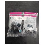 Lot of (2) SharkBite 1/2 in. PEX Plastic Bonding Clamp (10 Pack)