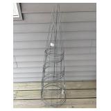 Panacea 42 in. H X 14 in. W Gray Steel Plant Support