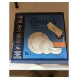 Corelle Arica 12-Piece Glass Dinnerware Set