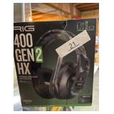 RIG 400 GEN 2 HX Gaming Headset for Xbox Series X/S, Xbox One, PlayStation 4|5, Mobile & PC with Dol