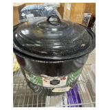 Granite Ware Canner with lid & Jar Rack 21.5 qt 3 pc