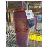 Zak Designs 18oz Hello Kitty Kids Straw Handle Tumbler
