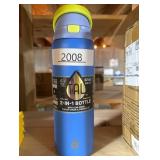 TAL 32oz Stainless Steel 2-in-1 Water Bottle with Straw and Chug Lid