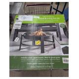 Mainstays 28' Round Wood Burning Fire Pit, Steel Frame