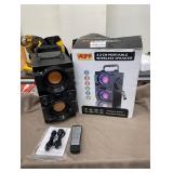 60W (80W Peak) Portable Bluetooth Speaker with Double Subwoofer