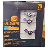 Happy Halloween Bat LED Indoor Light Set