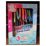5 PACKS SweeTARTS Holiday Candy Canes 