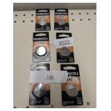 Lot of (6) Duracell Lithium Coin 2430 3 V 285 mAh Medical Battery 1 pk