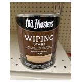 Old Masters Semi-Transparent Natural Oil-Based Wiping Stain 1 qt