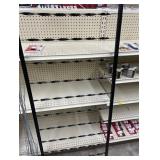 Classic 6 ft. x 28 in. Black Steel Rail Panel