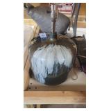 Ancient Water Enamel Iron Table Lamp