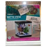 Vibrant Life Betta View Aquarium Starter Kit, Small, 1.5 Gallon