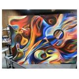 30" x 40" Abstract Art