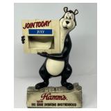 91 VintageHammsBeerBearAdvertisingPerpetualCalendar 91 VintageHammsBeerBearAdvertisingPerpetualCalendar
